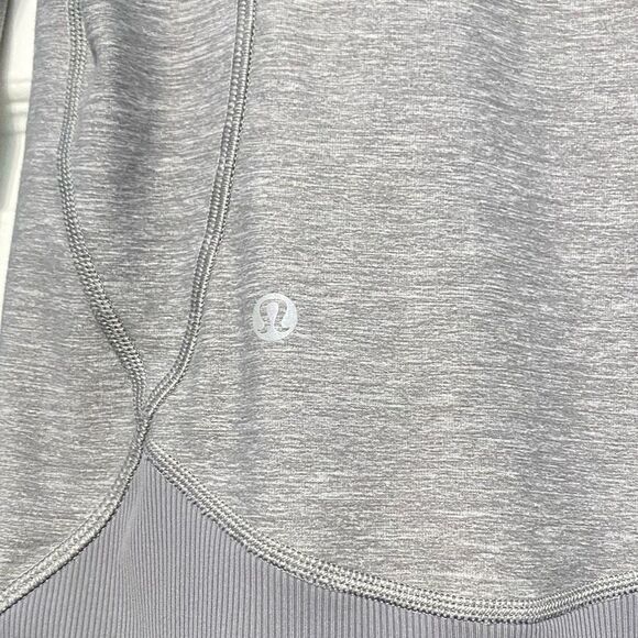 Lululemon Daily Practice Full Zip Jacket Heathered Slate 4 - Picture 11 of 12